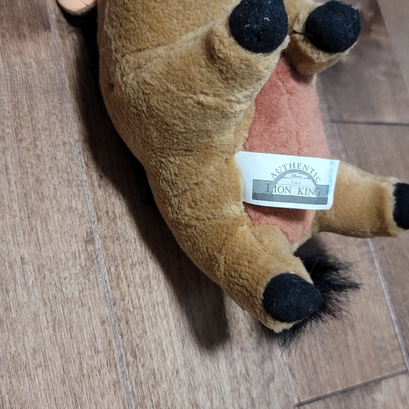 Two Vintage Pumba the Warthog Mini Plush Toys Disney Lion King Stuffed A… - Picture 4 of 11